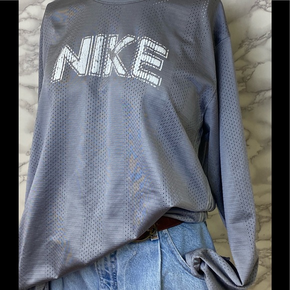 Retro Vintage Nike Long Sleeve Crew Neck - Picture 4 of 8